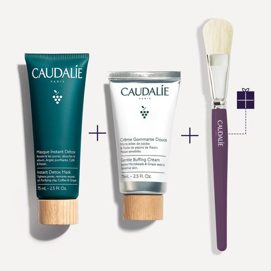 Vinoclean-Rituel Détox Peeling & Pinceau